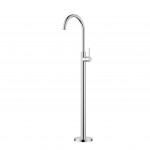 Otus Chrome SS Slimline Free Standing Bath Mixer